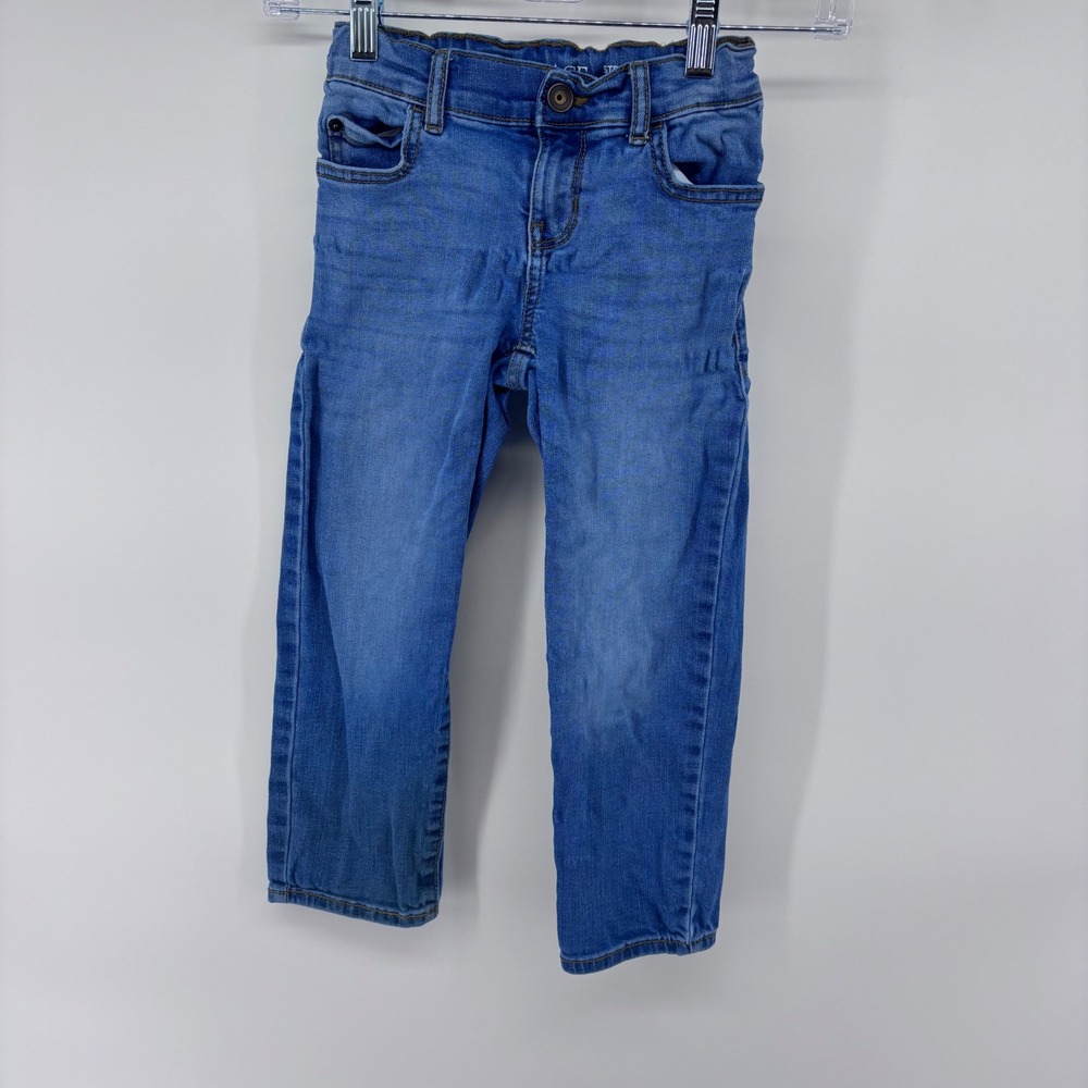 The Children's Place Blue Denim Jeans Toddler Boys Straight Leg Size 5